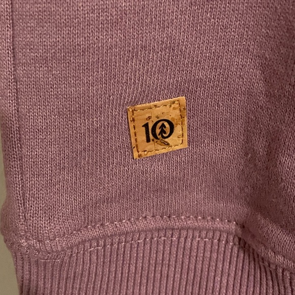 Sz 3T Treefleece Crew Kids Fleece Sweatshirt pink - Picture 5 of 8